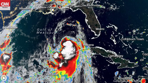 La Tormenta Laura Entra En El Golfo De M Xico Como Un Hurac N Econom A