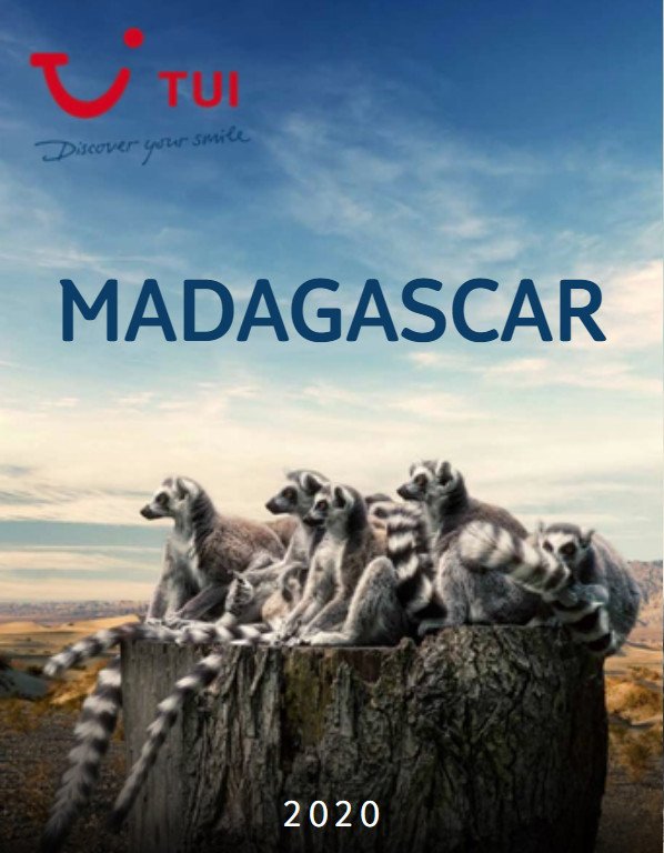 Tui Publica Su Nuevo Cat Logo Monogr Fico De Madagascar