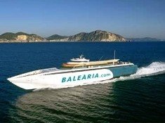 Baleària inaugura la línea de alta velocidad Ibiza-Palma-Barcelona