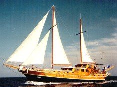 La naviera A Bordo zarpará con goletas turcas estilo siglo XIX