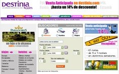 Destinia.com aumentó un 58% su facturación en 2005