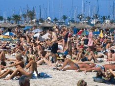 El gasto de los turistas extranjeros aumentó un 2,7% en el primer semestre
