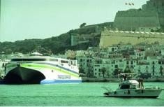 Nuevo buque de Acciona Transmediterrá­nea entre Má­laga y Melilla