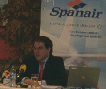 Spanair espera desbancar a Iberia del liderazgo en el domé­stico en 2009