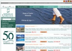 Fuerte Hoteles aumenta un 35% las ventas a través de su web y alcanza los 2 M €