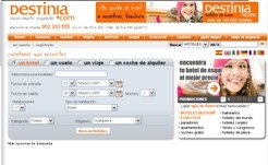 Destinia.com ha facturado 25 M €, un 60% más que el año anterior