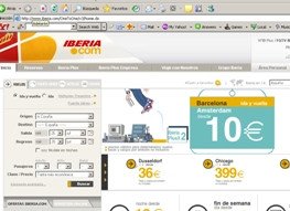 Iberia utilizará el billete electrónico como única modalidad en vuelos nacionales