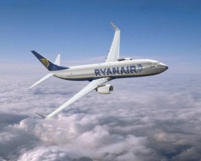 Ryanair espera transportar 4 millones de pasajeros a Girona