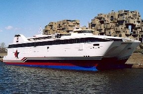 La naviera FRS compra un catamarán de alta velocidad para la línea Tarifa-Tánger