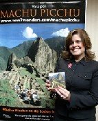 La ministra Aráoz pide  a los peruanos votar por Machu Picchu en la última semana del concurso