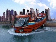 Un autobús que circula por tierra y agua, nuevo servicio turístico para conocer Nueva York