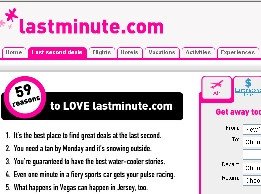 lastminute.com se relanza en Estados Unidos