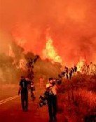 Los turoperadores suspenden los viajes al Peloponeso a causa del incendio