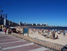 El número de turistas brasileños que veranean en Uruguay aumenta un 25,7%