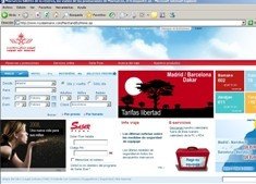Royal Air Maroc lanza una web para el mercado español