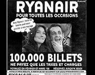 Ryanair tendrá que indemnizar a Sarkozy y Bruni