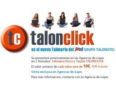 Talonotel  amplía su actividad con una tarjeta de pago fraccionado