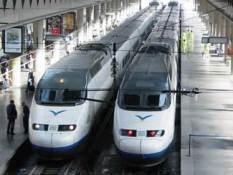 El número de pasajeros en la línea Madrid-Barcelona se dispara un 219,7%