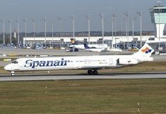 Spanair retirará ocho aviones y calcula entre 30 y 60 M € la caída de ingresos este año