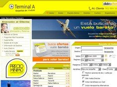 Terminal A facturó 180 M € en 2008, un 10% más