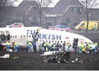 Turkish Airlines indemnizará a todos los pasajeros del avión estrellado en Ámsterdam