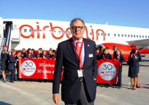 Air Berlin aumenta un 15% la cuota de pasajeros de negocios en sus operaciones con España