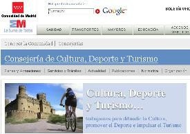 Aguirre suprime la Consejería de Cultura, Deportes y Turismo