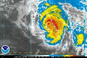 Jimena se debilita en tierra y la tormenta tropical Erika va camino de República Dominicana