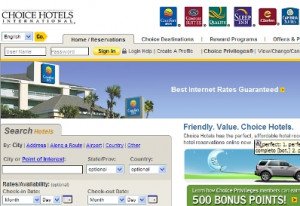 Expedia deja de vender Choice Hotels