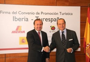 Iberia y Turespaña promoverán el destino España en el exterior con una inversión de 2 M €