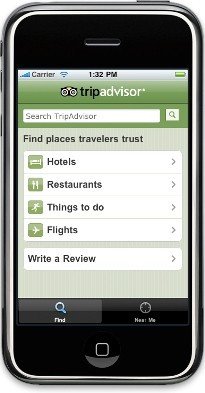 TripAdvisor impulsa la interacción en el propio destino con su nueva aplicación para iPhone