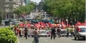 Centenares de empleados de Marsans se manifiestan y piden la salida de Pascual y Díaz de la empresa