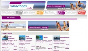 Las agencias reclaman a Renfe que cese de vender servicios turísticos en su web