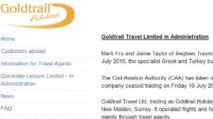 La Aviación Civil británica rechaza miles de reclamaciones contra el turoperador Goldtrail