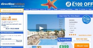 Directline Holidays sale a la venta por 48 M €