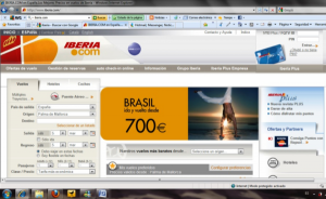 Iberia aumenta la venta de billetes por su web un 10,7 % 