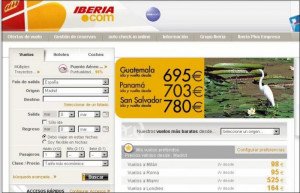 Iberia aumenta un 4% su venta directa