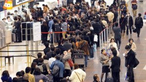  El caos y el miedo se apoderan del acceso al Aeropuerto Narita de Tokio