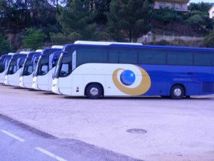 Anulan cinco concursos de autobús de Fomento recurridos por Globalia
