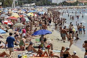  Las llegadas de turistas crecen un 7,5% hasta junio