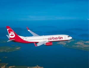 Air Berlin recibe el Boing 737 Next Generation con un nuevo motor