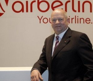 Joachim Hunold, consejero delegado de Airberlin, presenta su dimisión