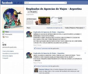 Los empleados de agencias argentinas se convocan por Facebook para manifestarse por el convenio laboral