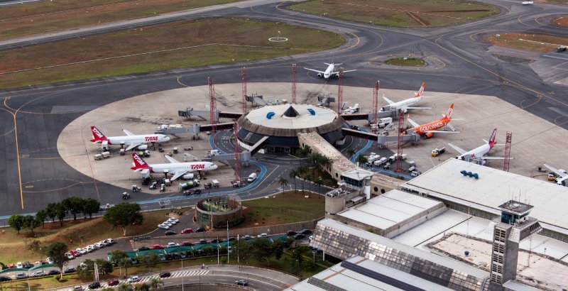 Invertirán USD 350 millones para refaccionar el aeropuerto de Brasilia
