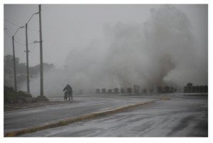 Alerta meteorológica roja para la costa atlántica uruguaya
