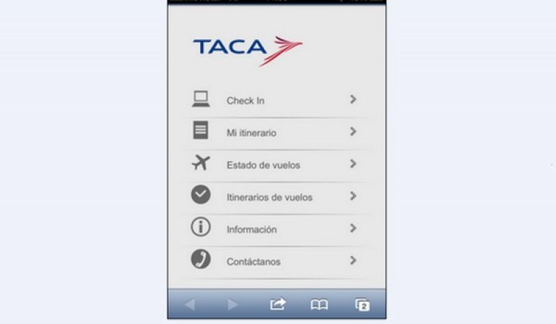 Disponible para iPhone, Blackberry y Android.