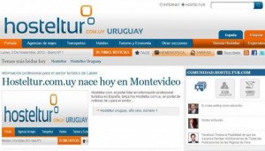 Hosteltur.com.uy nace hoy en Montevideo