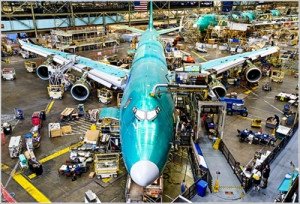 Boeing aventaja a Airbus con 60% mas pedidos hasta octubre