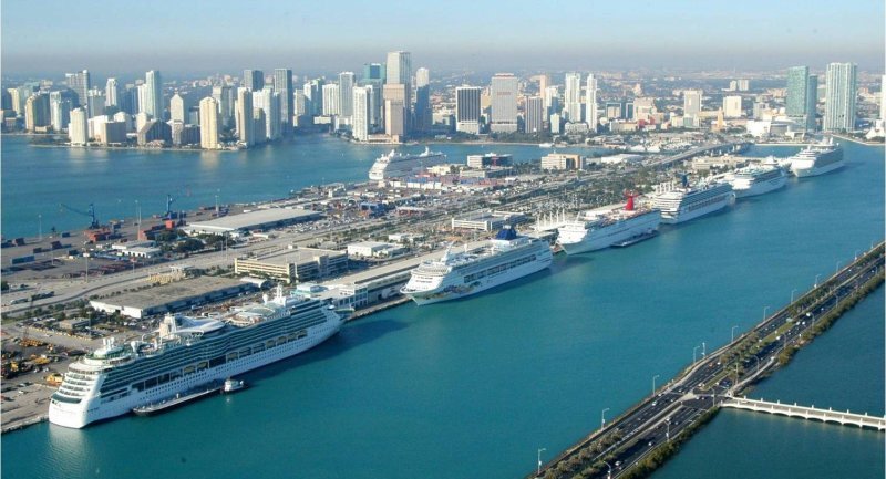 Puerto de Miami mantiene el primer puesto en el mercado de cruceros.