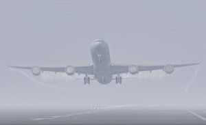 Reducen el número de aterrizajes en Madrid-Barajas por la niebla 